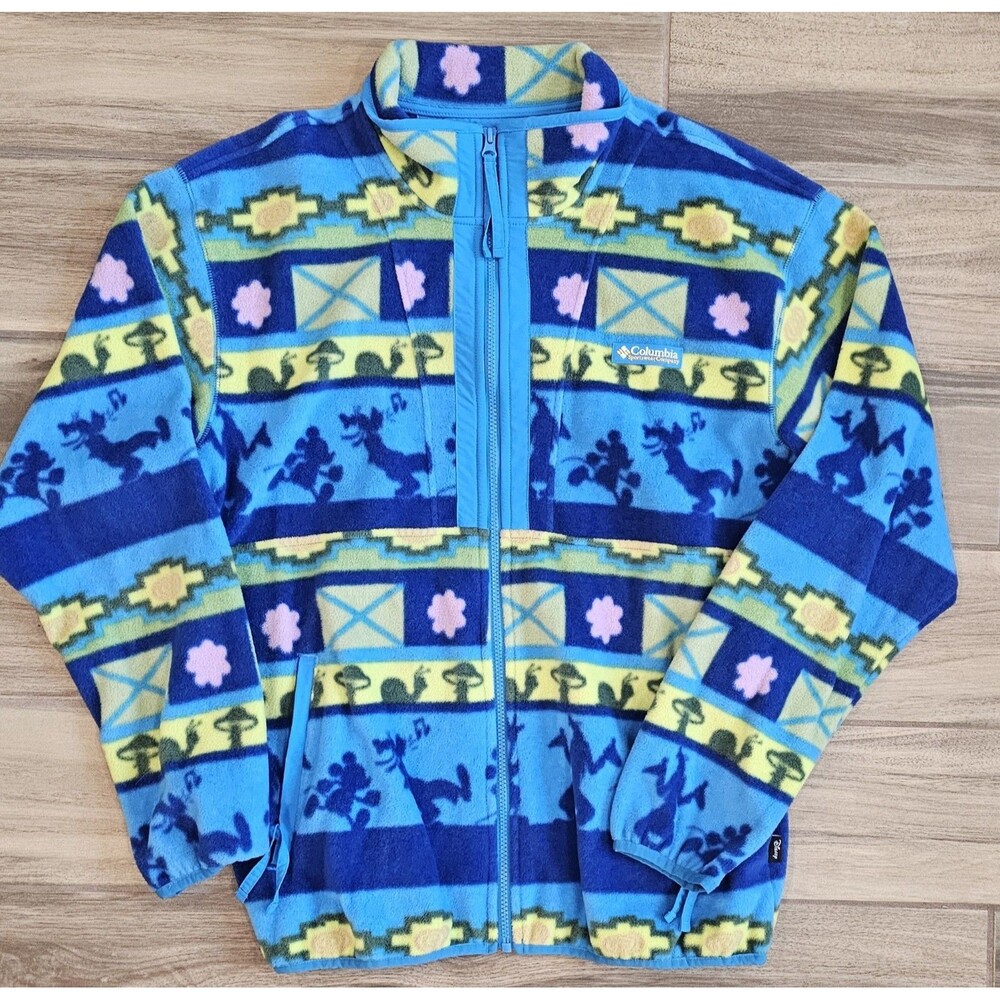 Men’s Columbia X Disney Limited Fleece Jacket Size M